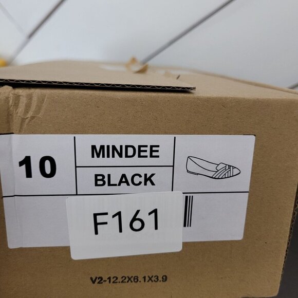 NEW Journee Collection Mindee Womens Size 10 Black Flat Sandals 5CT - Picture 6 of 6